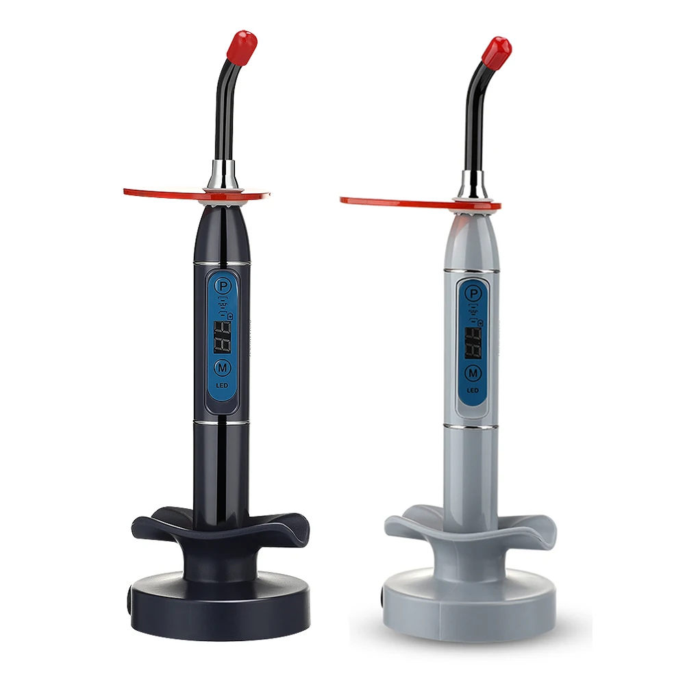 Беспроводной стоматологический светодиодный леча светильник синий