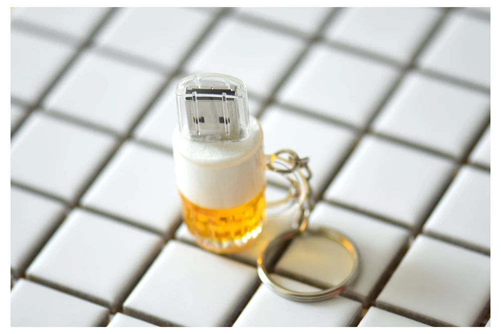 JASTER Горячая Мода креативный мультфильм USB флеш-накопитель 2,0 4 ГБ/8 ГБ/16 ГБ/32 ГБ/64 Гб пивная кружка usb карта памяти
