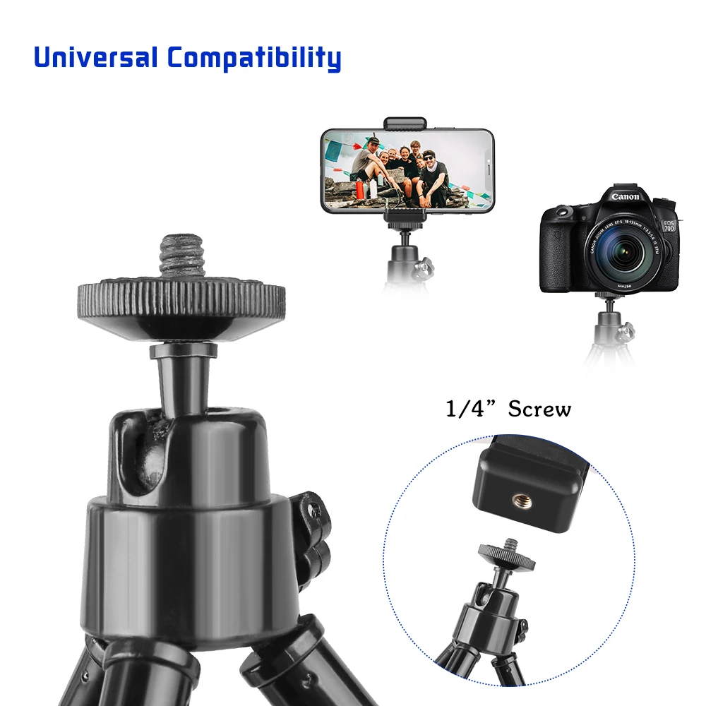 

Mini Tripod for Phones Stand Selfie Stick Stand Tripod for Camera With Bluetooth Remote Mobile Smart Phone Holder Photography
