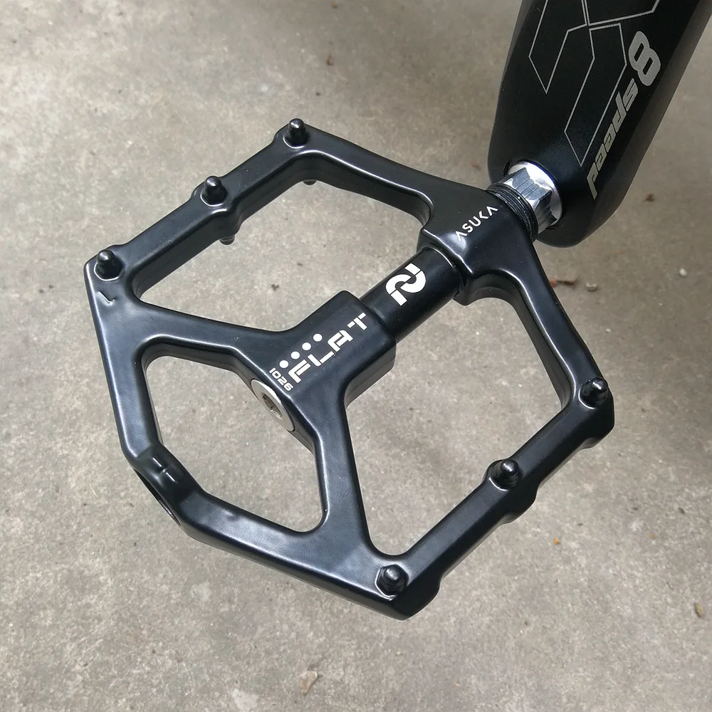 

2020 NEW SHANMASHI Road Bicycle Pedal Plate Wide Non-slip Aluminum Alloy Ultralight Mountain Bike Bearing Pedal Cycling Parts