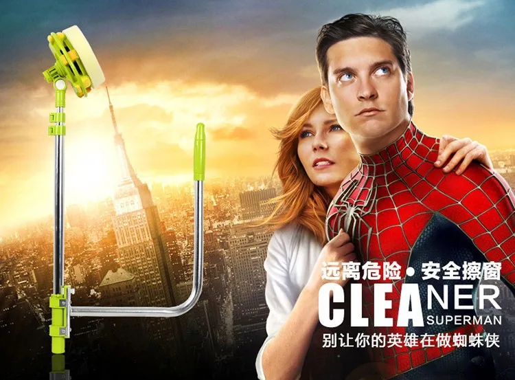 

telescopic High-rise window cleaning glass cleaner brush for washing windows Dust brush clean the windows hobot 168 188