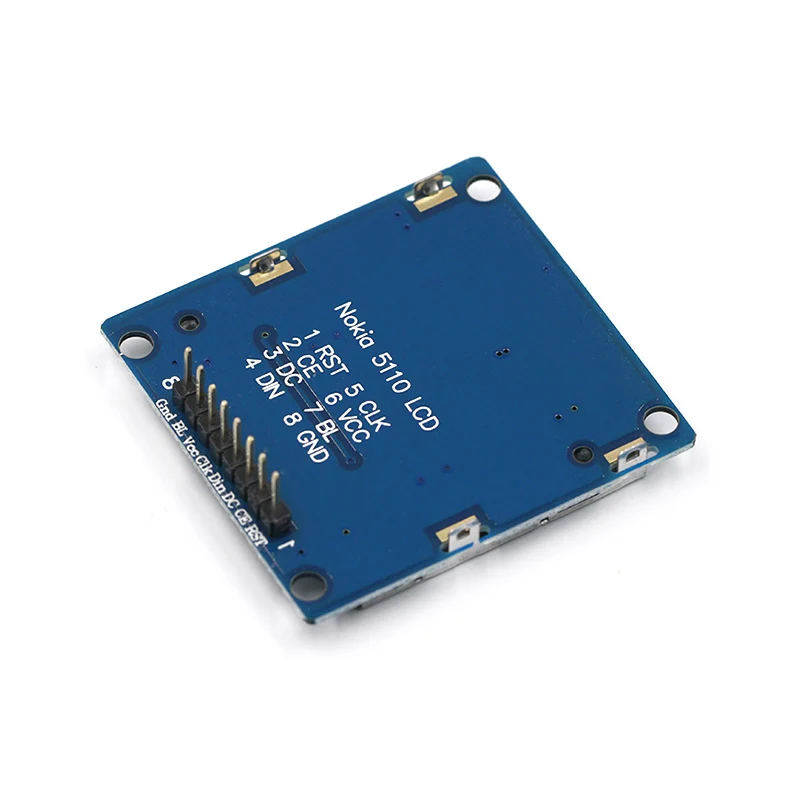 Умная электроника ЖК модуль монитор с синей подсветкой адаптер PCB 84*48 84x84 LCD 5110 N0kia