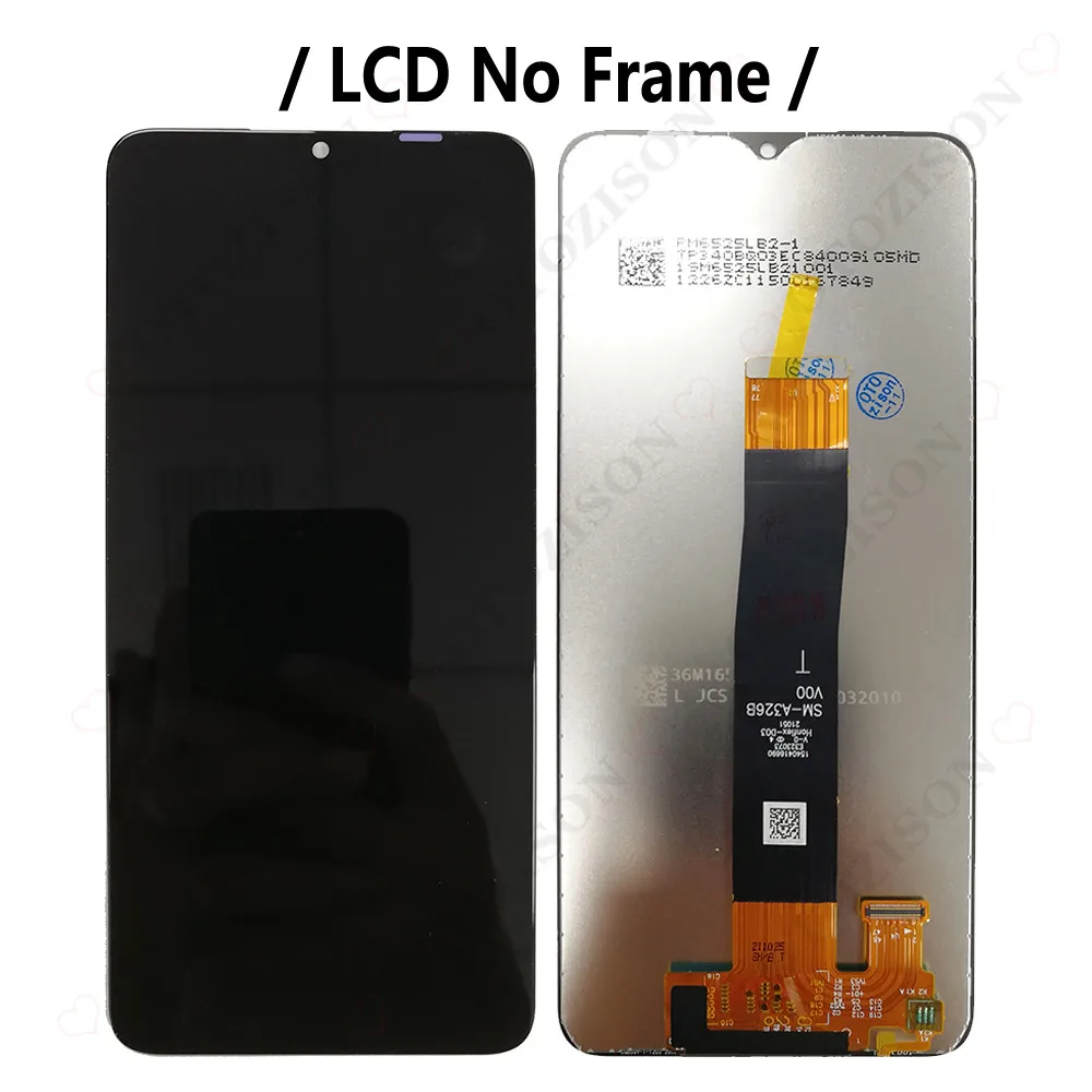 A326B LCD With Frame For Samsung Galaxy A32 5G A326 Display A326BR/DS A326U Screen Touch Digitizer Assembly Replacement 6.5&quot | Мобильные
