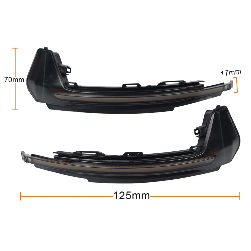 

For Audi A1 8X 2011-2017 LED Dynamic Turn Signal Light Side Wing Rearview Mirror Sequential Indicator Lamp Blinker