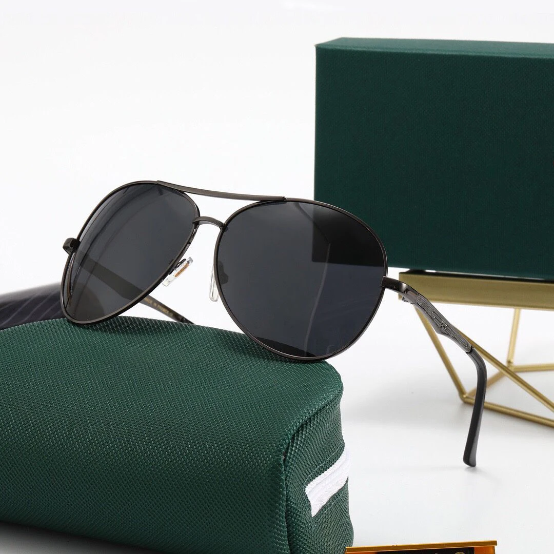 

Sunglasses oval ladies men 2021 fashion ladies luxury high quality retro designer brand give glasses box to pilot when driving