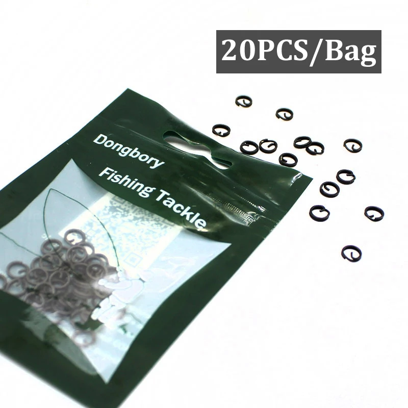 20 шт. аксессуары для ловли карпа кольца в форме Q круглая приспособление волос