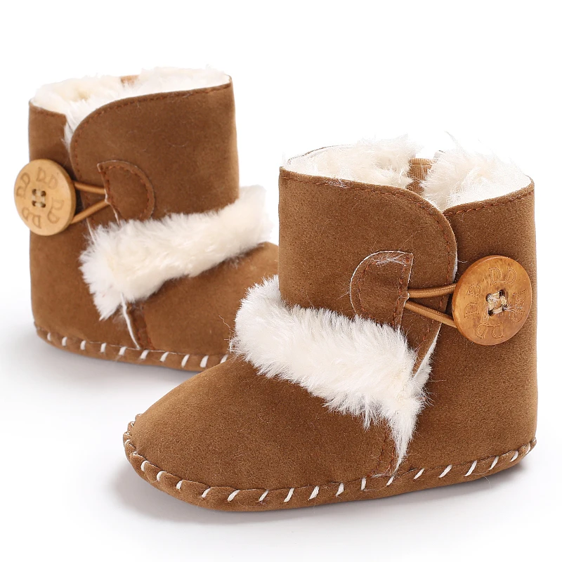 Baby Winter Cute Shoes for Girls Walk Boots Boys Star Ankle Kids Toddlers Comfort Soft Newborns Warm Booties |