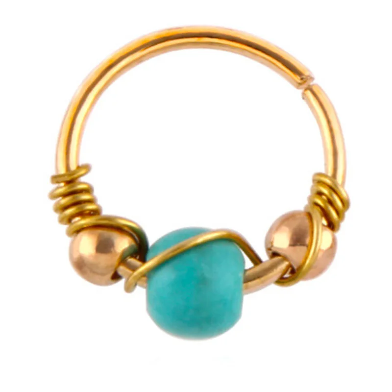 Кольцо из нержавеющей стали для носа ногтей ушей и пирсинга | Украшения