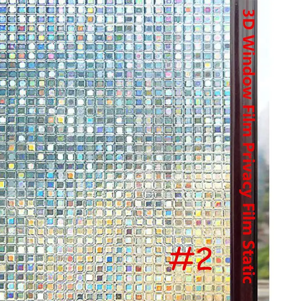 3d-пленка для окон Adeeing Антистатическая Декоративная пленка неклейкая