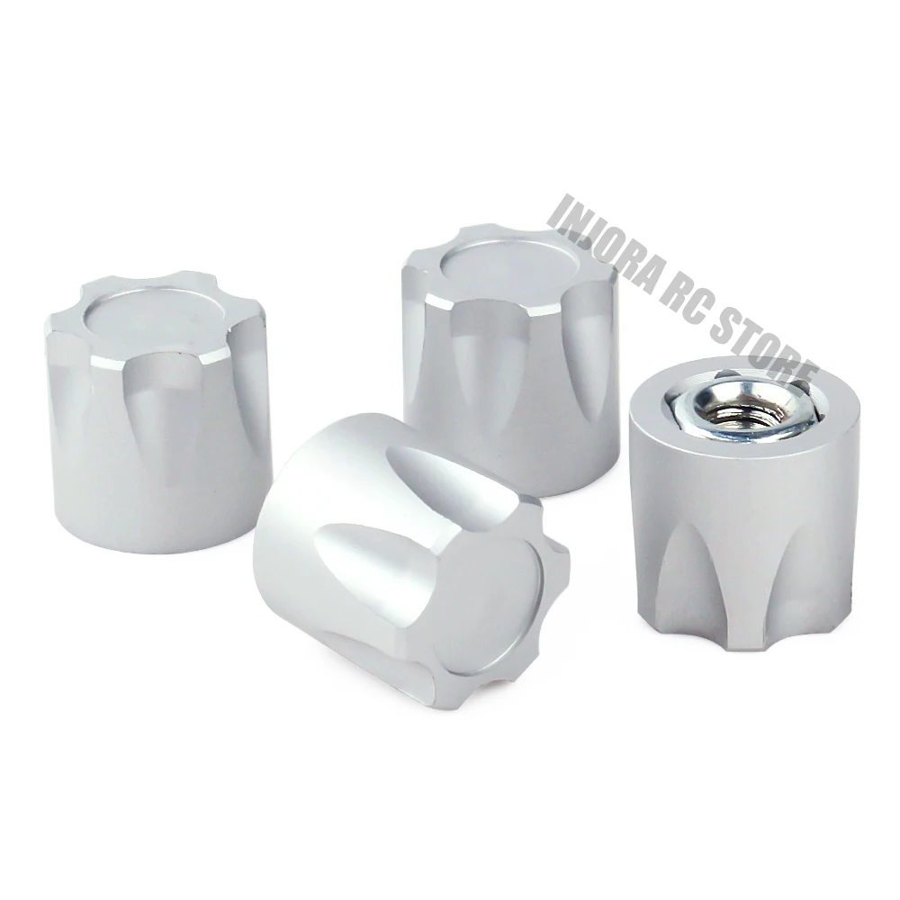 4 шт. гайка из алюминиевого сплава M4 Центральная крышка ступица обода колеса для