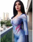 Костюм для Хэллоуина LOL Kaisa женский костюм для косплея Superhero KAI'SA Zentai, Женское боди для взрослых и детей