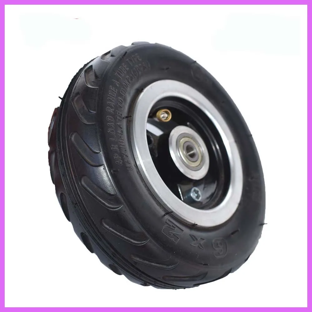 6-дюймовые 6X2 пневматические колеса подходят для E-скутера колесного кресла