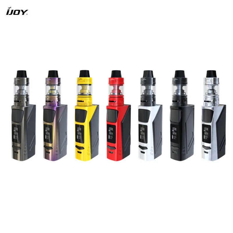

Оригинальный набор IJOY Elite PS2170 100 Вт 3,2 мл бак Caoptain Mini Subohm Elite PS2170 бокс-мод с батареей 21700 электронная сигарета