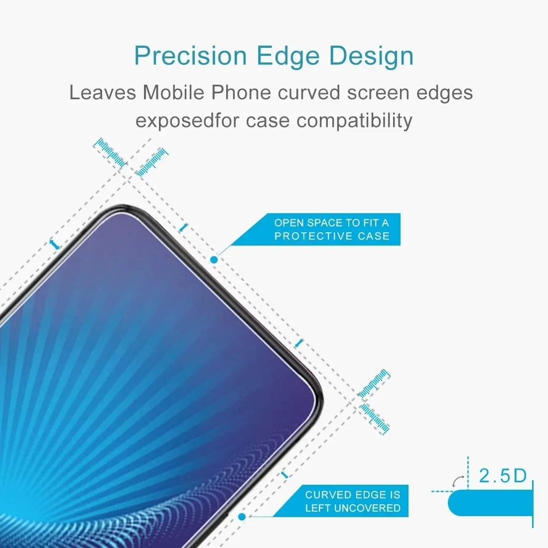 

Tempered Glass For Vivo NEX S/NEX Dual Disply Glass 9H 2.5D Protective Film Explosion-proof Clear Screen Protector Phone Cover