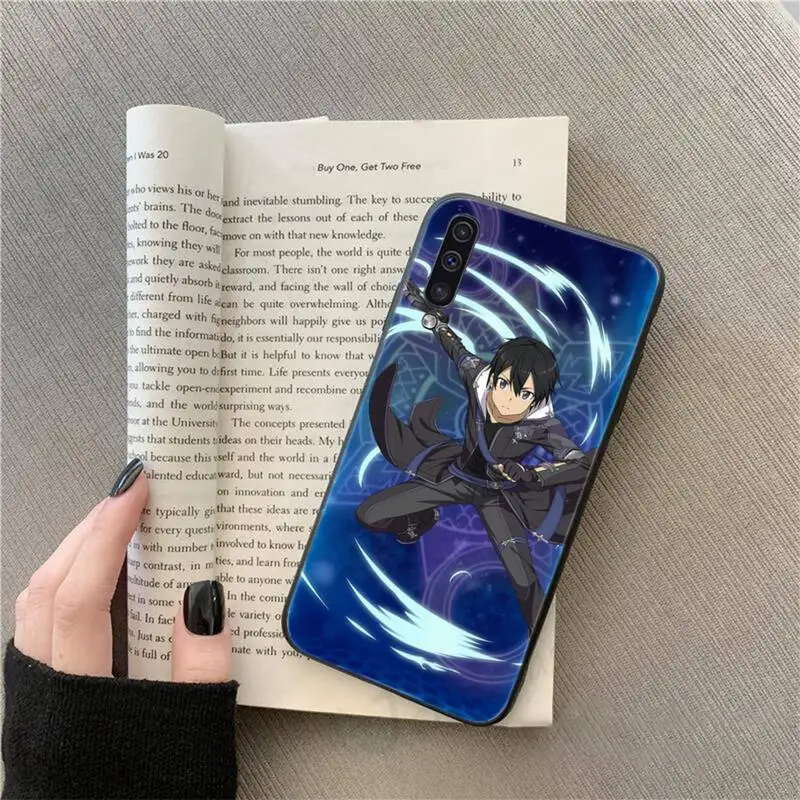 

Sword Art Online SAO anime Phone Case For Samsung galaxy S 9 10 20 A 10 21 30 31 40 50 51 71 s note 20 j 4 2018 plus