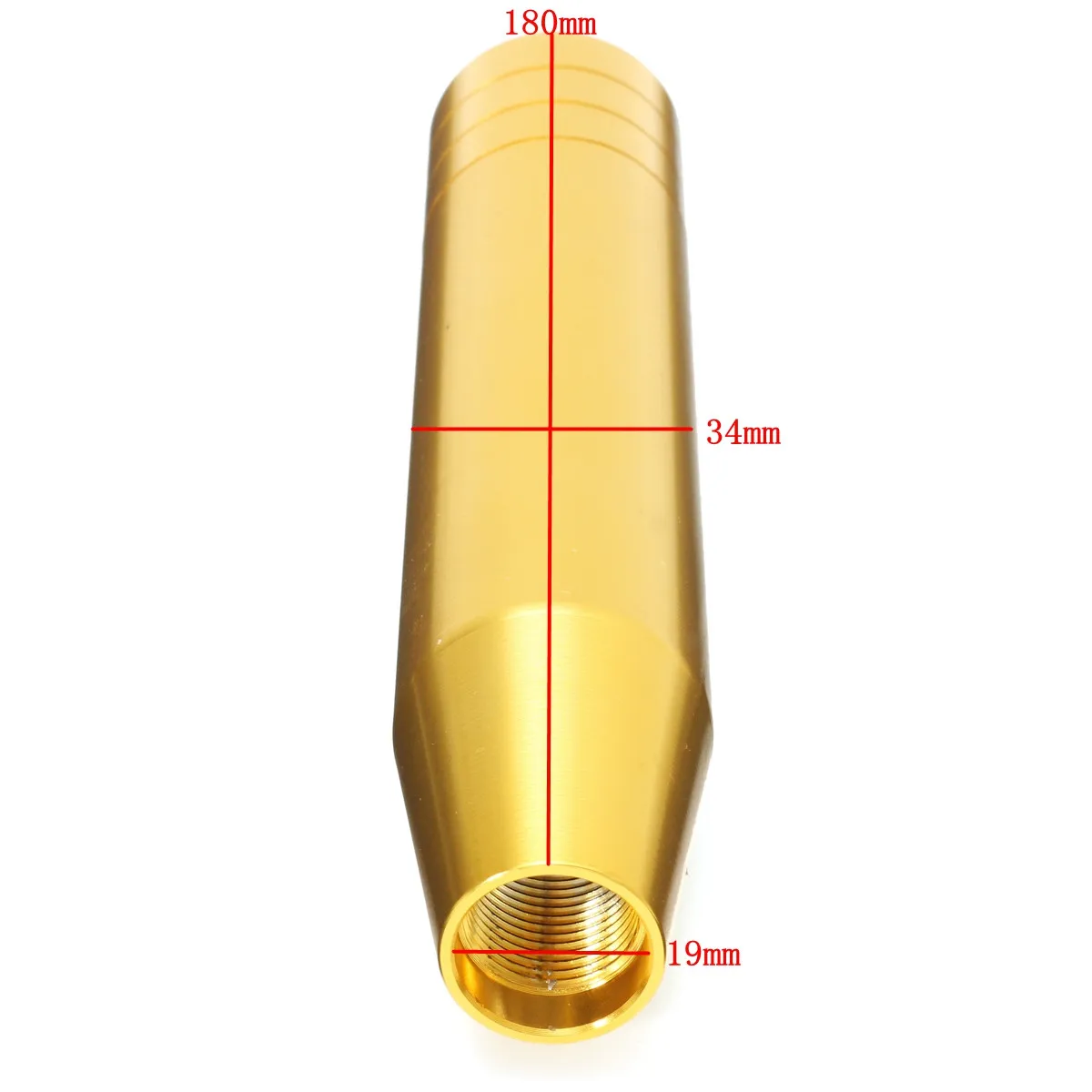 Универсальный алюминиевый рычаг переключения передач для автомобиля 18 см
