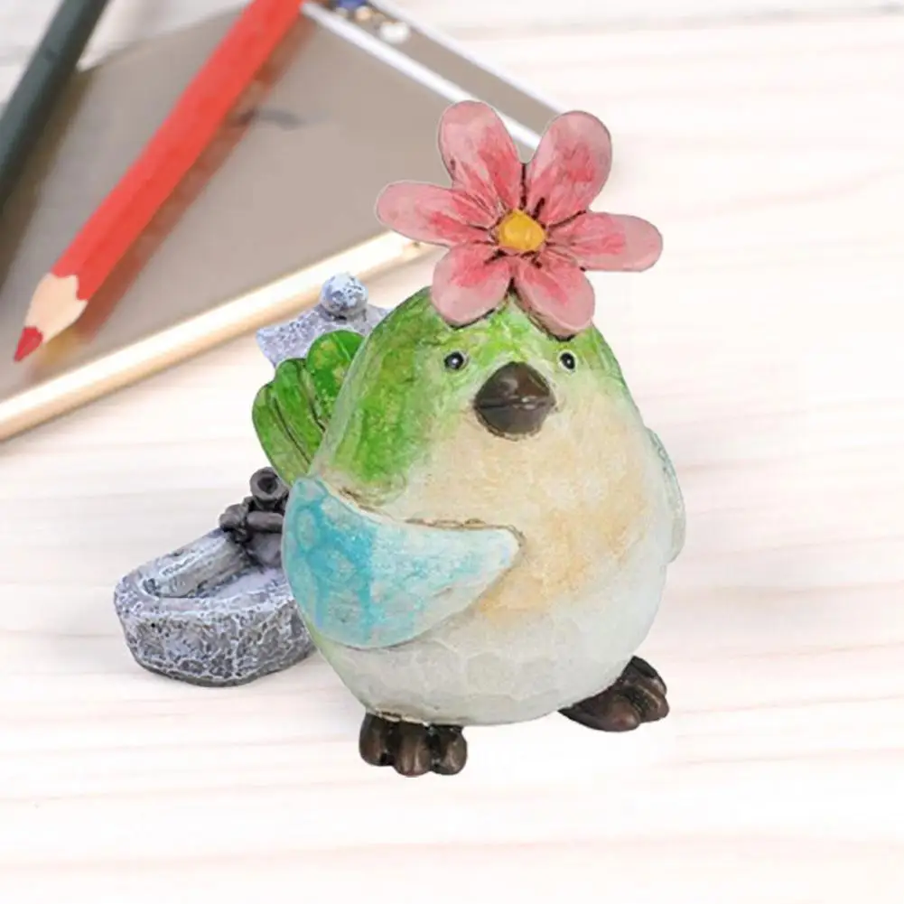 

Gardening Creative Decorating Resin Birds Statue DIY Courtyard Figurines Bonsai Ornaments Landscape R7P5