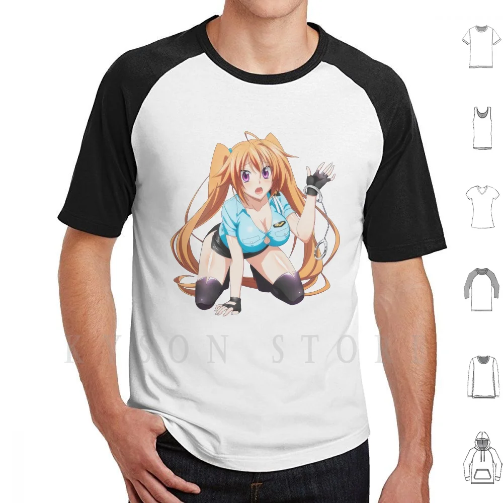 

Shidou Irina Kawaii Ecchi ( High School Dxd ) T Shirt Men Cotton Rias Gremory Highschool Dxd High School Dxd Rias