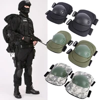 knee pads tactical protective knee elbow brace support combat protector pad set gear military sports safety equipment