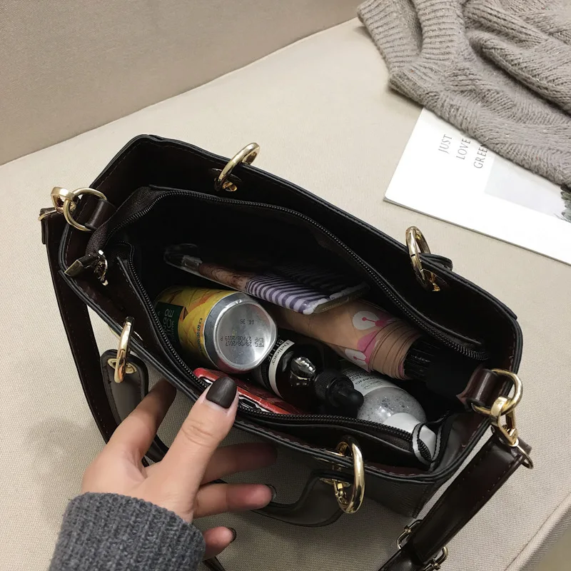 Сумка мессенджер Крокодиловая текстура женская сумка новинка 2019 Европейская и