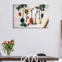 side dishes condiment wall art canvas poster and print canvas painting decorative picture kitchen living room home decor artwork