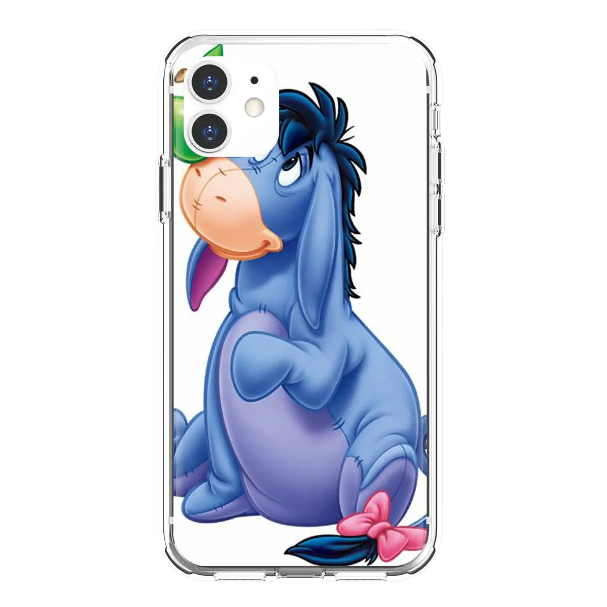 Soft Skin Cover cartoon-donkey-art-Eeyore For Apple iPhone 10 11 12 Pro Mini 4S 5S SE 5C 6 6S 7 8 X XR XS Plus Max 2020 | Мобильные