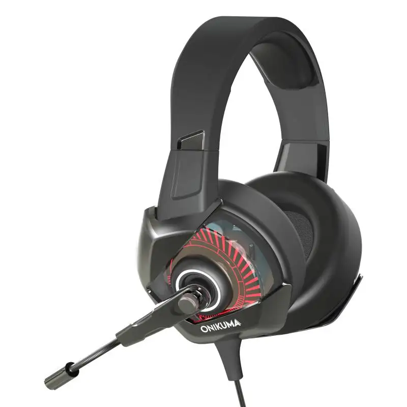 Onikuma K6 Gaming Headset With Microphone PC Gamer Bass Stereo Headphones |