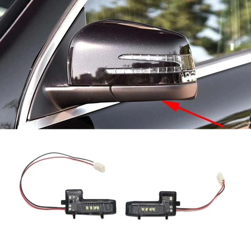 

Auto Left Right Side Mirror Lamp Turn Signal Light for Mercedes-Benz GL W164 2009-2016 M G R Class W166 2010-2015