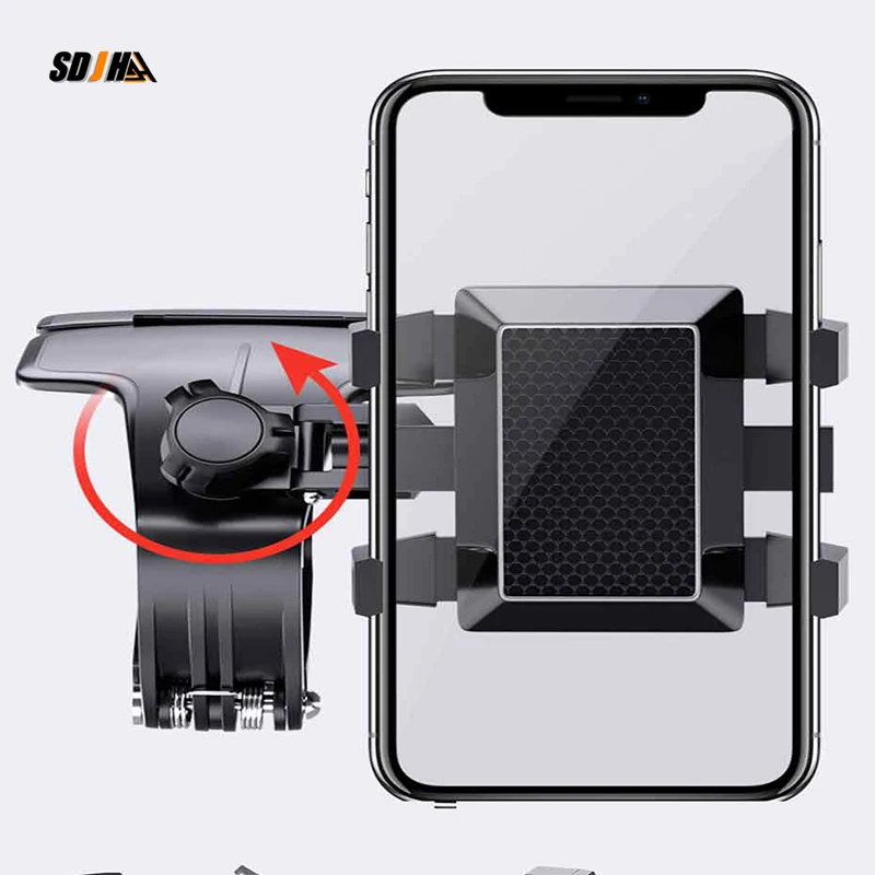 

Universal Car Mobile Phone Holder Dashboard Rearview Mirror Multi-purpose Smart Phone Stand Auto Interior Accessorities