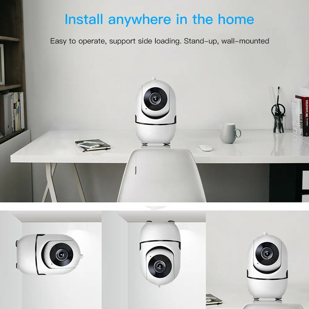 Wireless IP Camera 1080P HD Smart WiFi Audio Indoor Home Security Mini Surveillance Night Vision Motion | Безопасность и защита