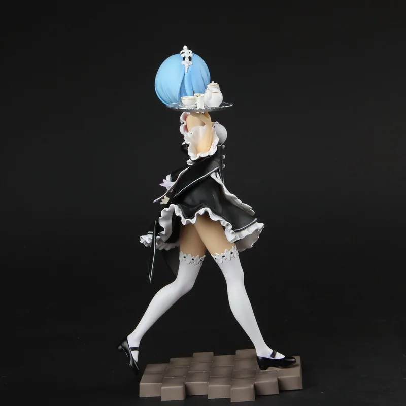 Re: Life другой мир от Zero re: zero Rem Ram кукла «горничная» Emilia Аниме Фигурка Фигурки Коллекция игрушки для детей Подарки