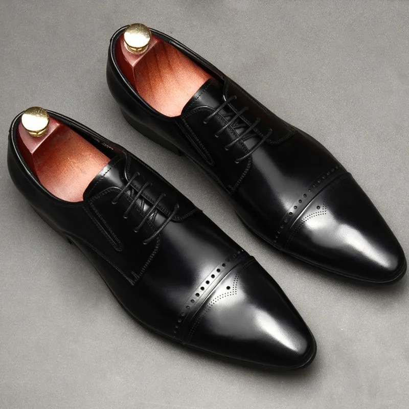 

Возможно изготовление на заказ; Цвет черный, коричневый; Мужская оксфордская обувь на выход; Обувь из натуральной кожи на заказ модные туфли...