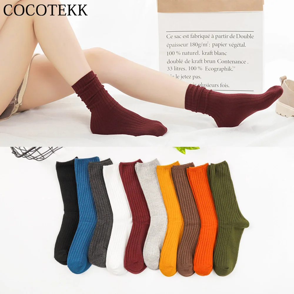 Носки женские хлопковые модные смешные флуоресцентные в стиле Харадзюку