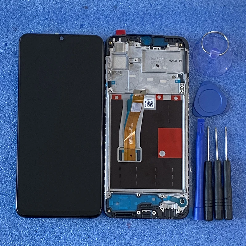 6 3original for oppo realme 5 pro rmx1971 lcd display screen frametouch panel digitizer for oppo realme 5 pro realme q free global shipping