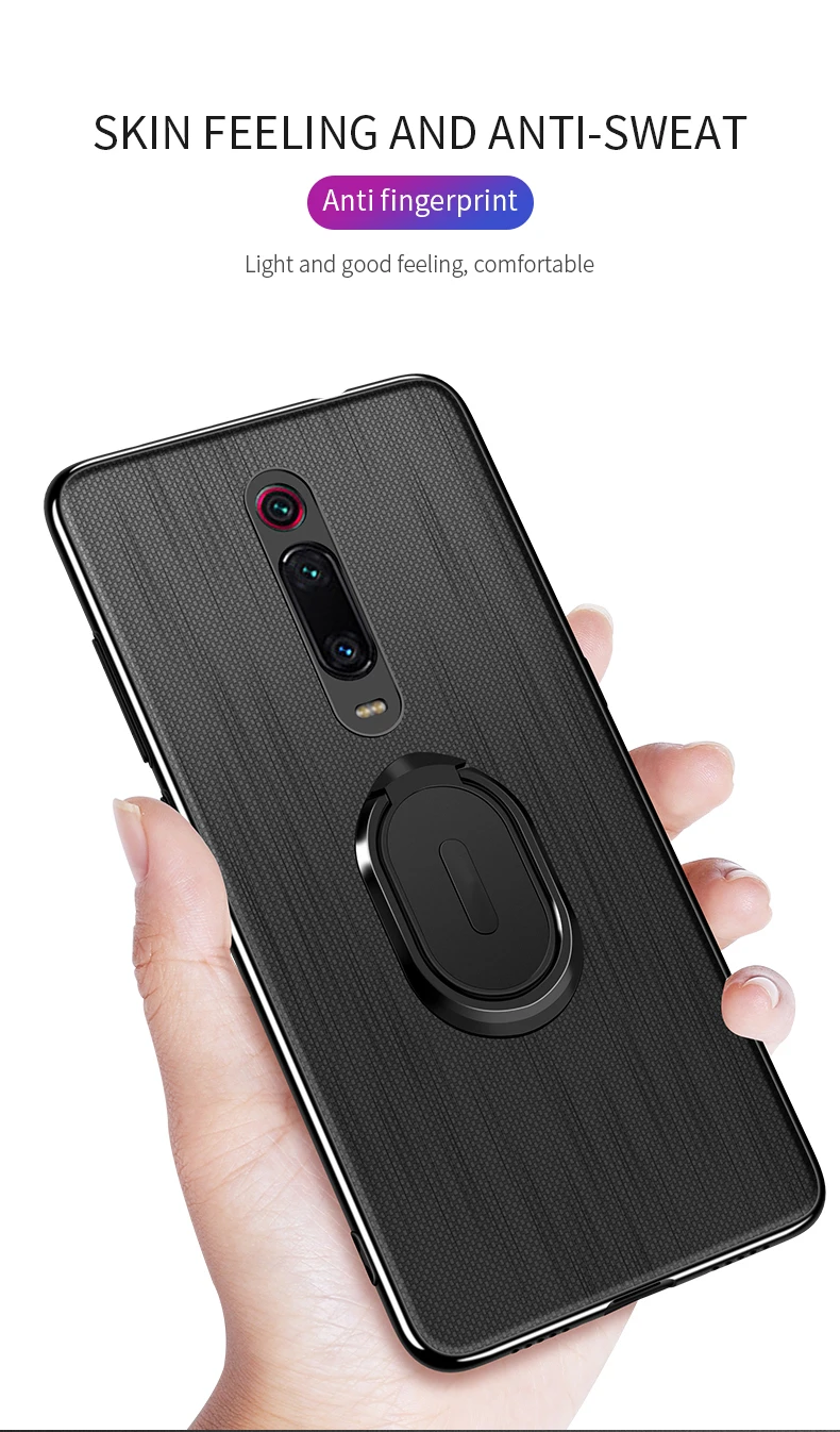 Для Xiaomi mi 9T чехол для Red mi K20 PU кожаный магнитный демонстрационный держатель для колец чехол для телефона для Xiaomi mi 9T красный mi K20 Pro Чехол Coque