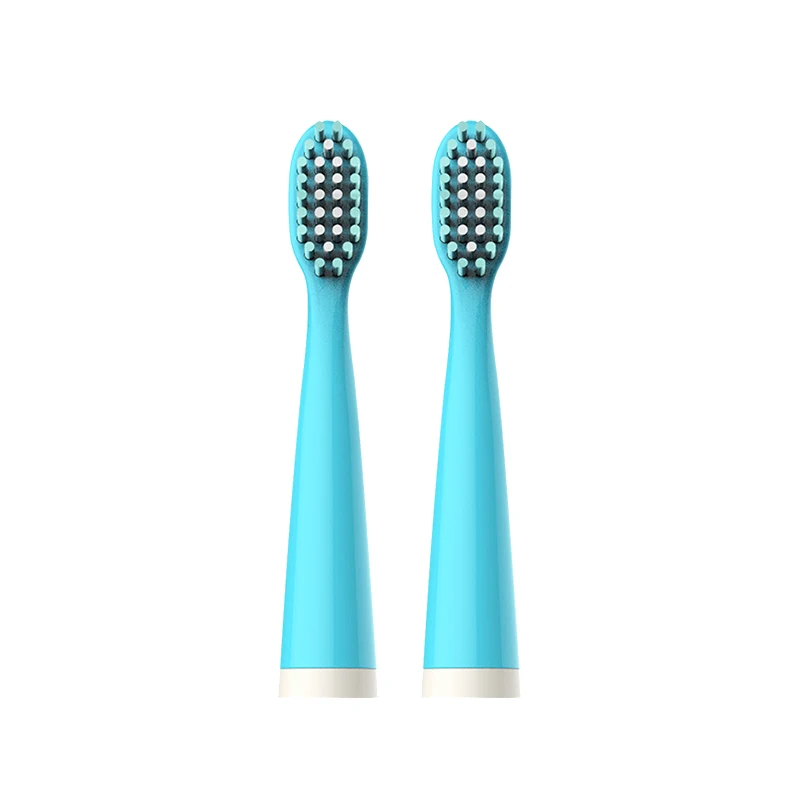 blue 2 pieces Langtian 4 шт. 2 шт. головка звуковой зубной щетки DUPONT сменные головки для электрической зубной щетки подходит для Langtian Z02 Z03 Z06 Z08 Z09 Z18 - Цвет: blue 2 pieces