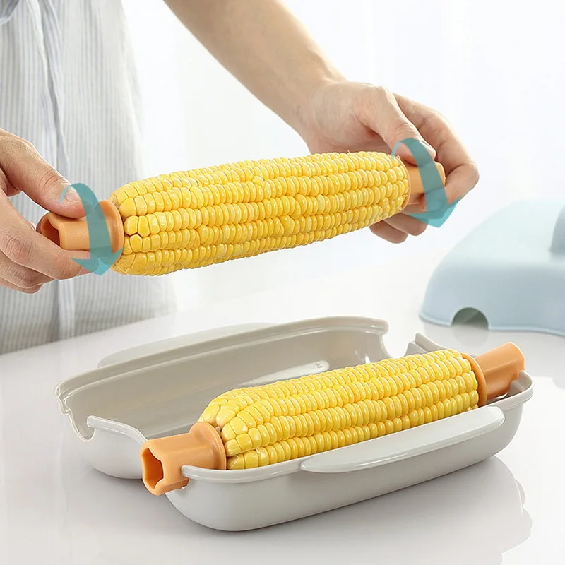 Микроволновая печь пароварка для кукурузы пищевая полипропиленовая плита легко