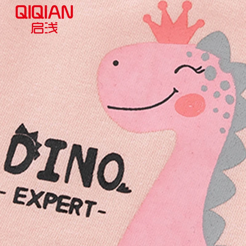 5 шт./лот хлопковое нижнее белье с принтом динозавра из мультфильма трусы-боксеры