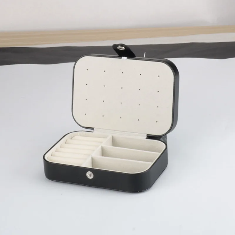 

1pcs Universal Jewelry Organizer Display Travel Jewelry Case Boxes Portable Button Storage Jeweler Multi-compartment Holder Gift