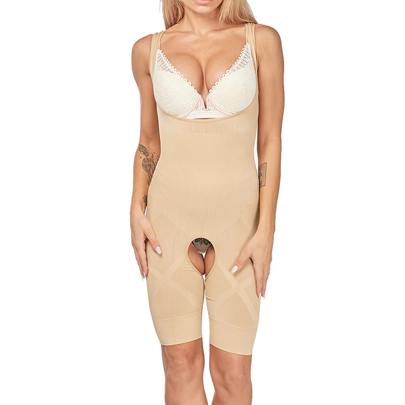 Для женщин Full Body Shaper Бесшовные фирма Управление Фаха талии Cincher грудью корсет с