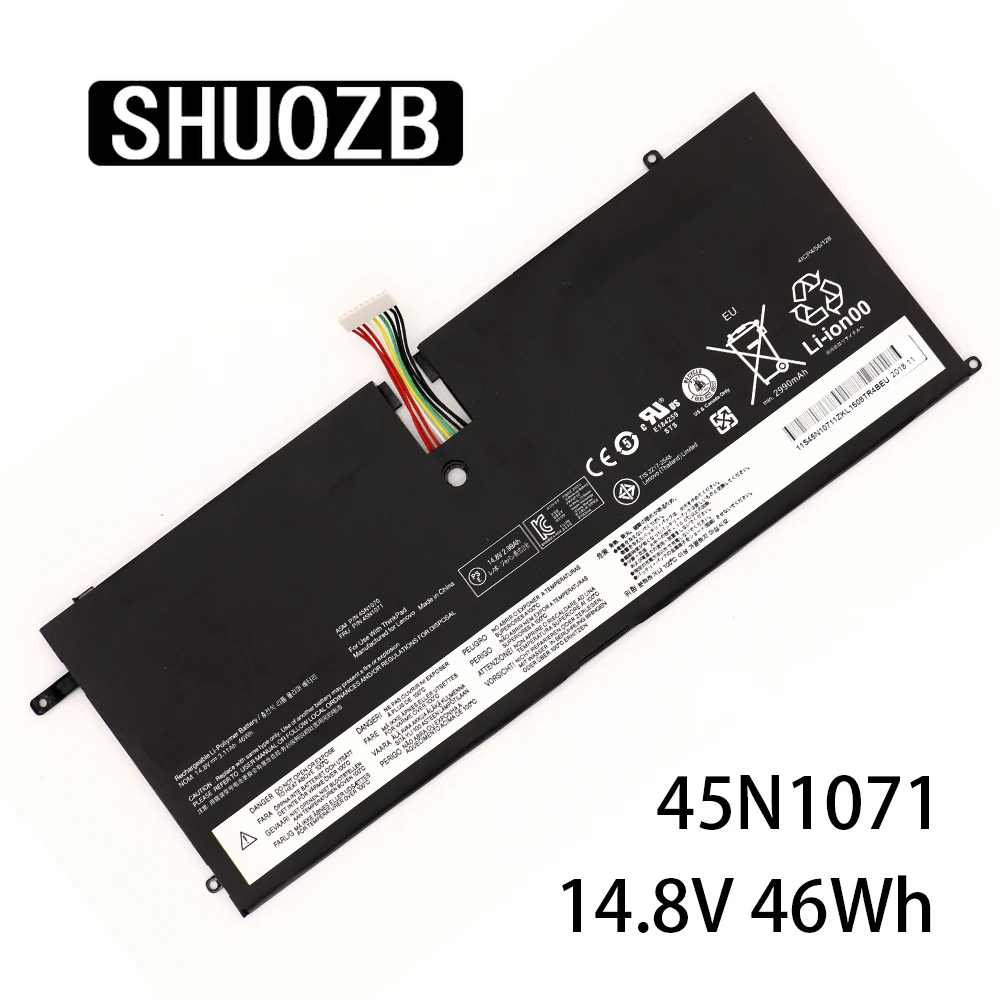 

Laptop Battery 45N1071 45N1070 For Lenovo ThinkPad X1 Carbon Series 3444 3448 3460 Series 4ICP4/56/128 14.8V 46Wh SHUOZB