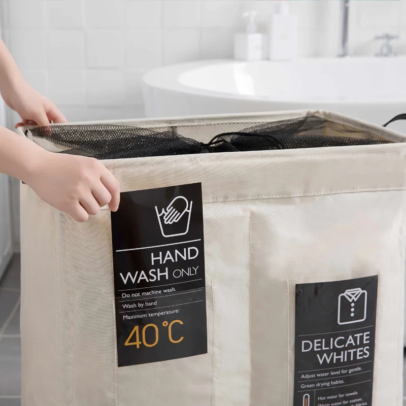 

Foldable Storage Basket with Wheels Caster Laundry Basket Collapsible Large Hamper Barrel Dirty Clothes Laundry Bag Organization