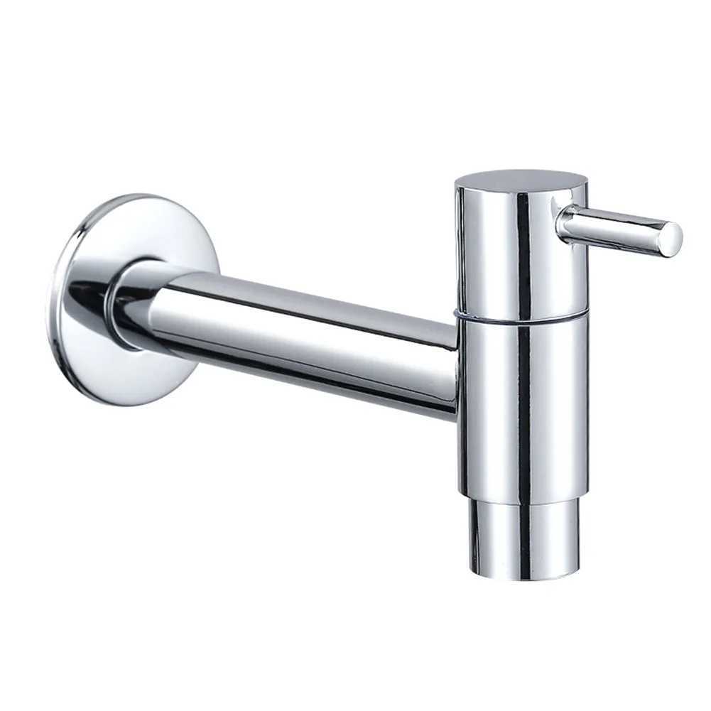

1 Pcs Wall Mounted Small Faucet Decorative Garden Faucet Long Washing Machine Faucet Length 135mm For Bathroom And Kitchen
