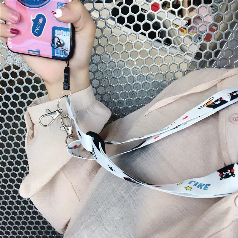 Мультфильм шаблон прикрепляющийся к телефону ремешки для Мобильный телефон