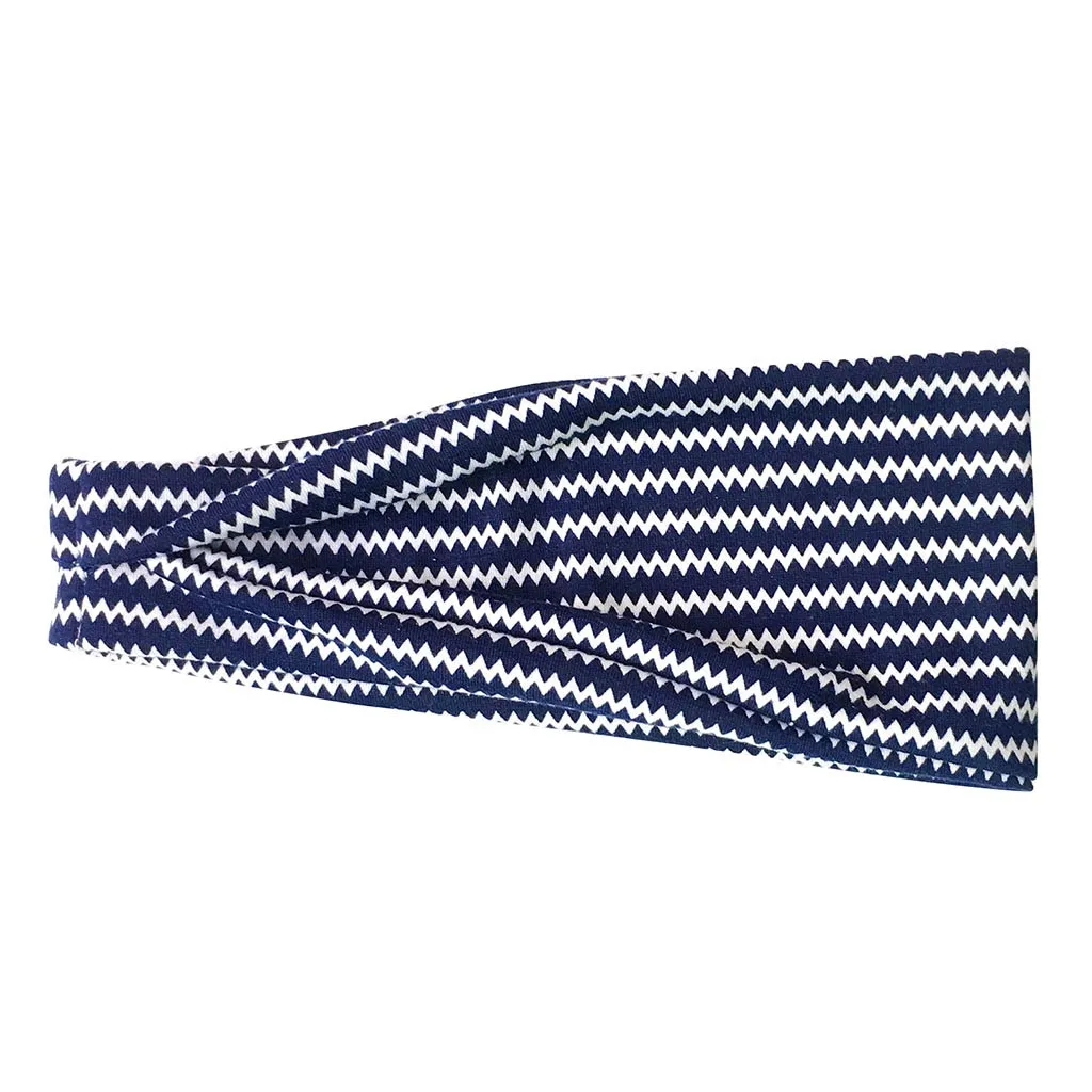 Женская спортивная лента для волос при занятиях йогой головная повязка