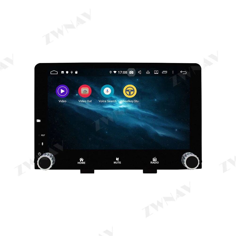 PX6 4 Гб + 64 ГБ Android 10 0 автомобильный мультимедийный плеер для KIA RIO 2017 2018