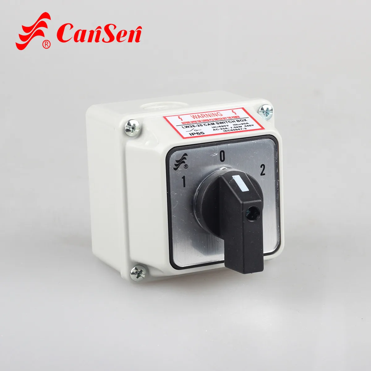 CANSEN LW26 20 Ith 20A поворотный кулачковый переключатель 1 0 2 2P с водонепроницаемой