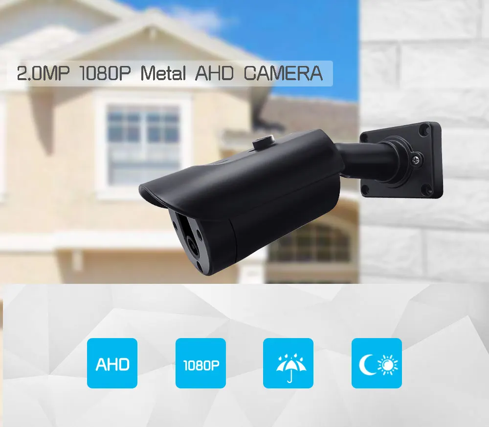 Хранитель sony сенсор 1080P аналоговая AHD камера 2MP ИК ночного видения CCTV наружная Водонепроницаемая Камера Безопасности горячая распродажа