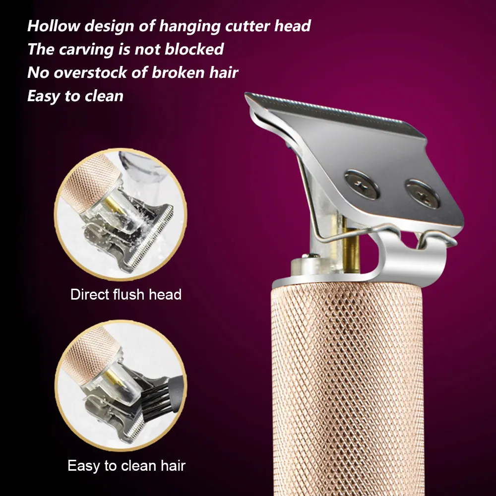 

Hair Trimmer For Men Professional Electric Hair Clippers Beard Trimmer Barber Shop Hair Cutting Machine Chargeable Men's shaver