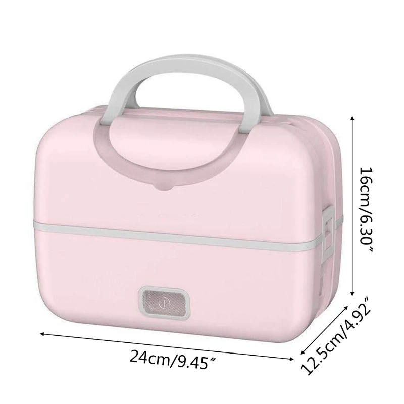 

Multifunction Electric Lunch Box Double Layer Rice Cooker Stainless Steel Food Heater Warmer Container Portable Cooking Tools